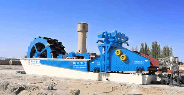 sand washing machine 