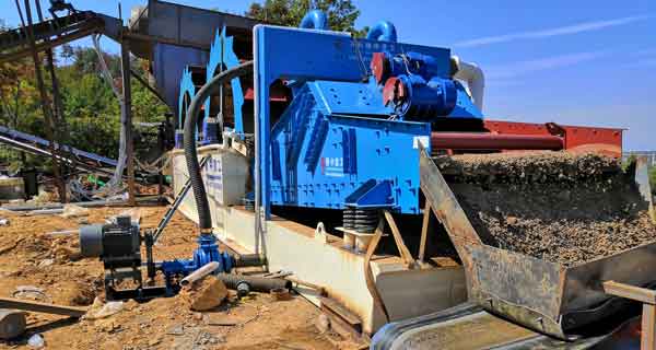 sand washing machine