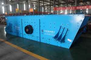 Circular vibrating screen