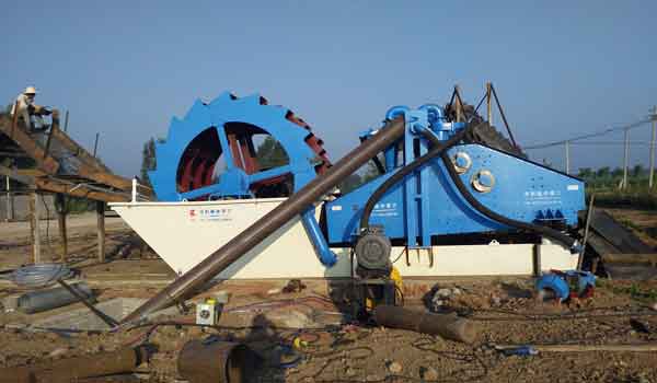  Sand washing dewatering and recycling integrated machine