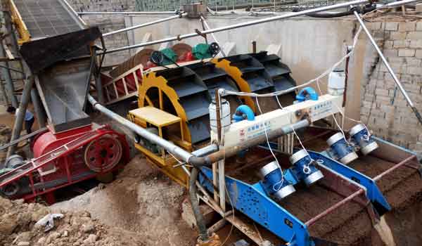 high-frequency dewatering screen
