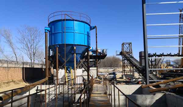 gravity thickener sizing