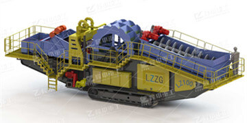 crawler-type-wash-plant