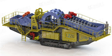 crawler-type-wash-plant